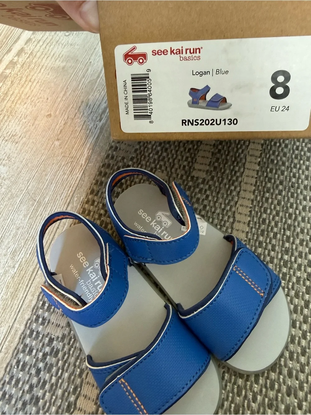 NIB See Kai Run Double-Strap Sandals